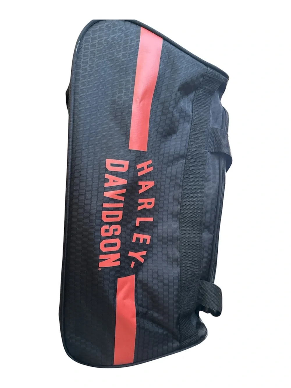 Harley-Davidson Rust Orange #1 Logo Sports Duffel Bag